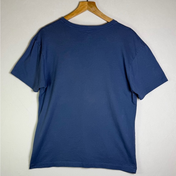 Polo by Ralph Lauren Men's Navy Blue Tee - Picture 5 of 7